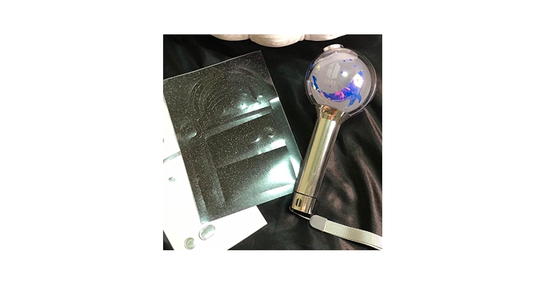 BTS アミボム ミラーおまけ付き おまけ付き BTS アミボム ver.4 ペンライト QRコードあり - メルカリ